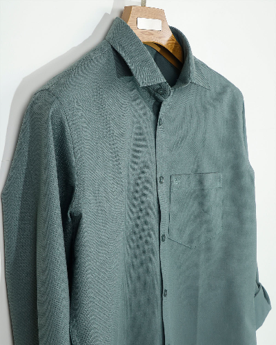 Fancy Cotton Solid Shirt